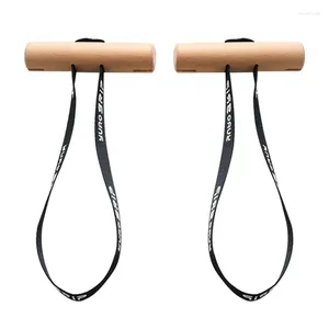 Accessori 1 paio di maniglie per fasce di resistenza per imbracatura per allenamento per barre per trazioni, vestibilità neutra, allenamento a casa o palestra