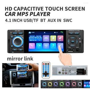 カーラジオ1Din JSD-3001 Autoradio 4インチタッチスクリーンオーディオミラーリンクステレオBluetoothリアビューカメラUSB AUXプレーヤー