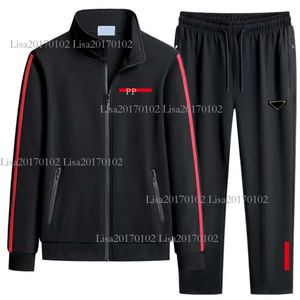 Mens Tracksuit Two Pieces Sets Jackets Hoodie Pants with Letters Fashion Style Spring Autumn Outwear Sports Set Tracksuits Jacket Tops Suits