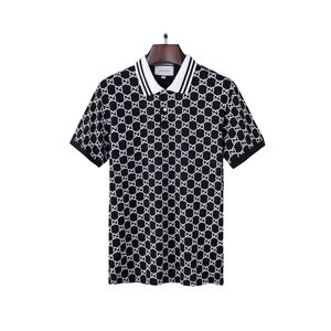 Mens Polo Shirt Designer Polo Shirts Luxury Brand Fashion Design Kort ärm Casual Tops Summerkläder KLÄDER Högkvalitativ lyx Business Leisure Polos