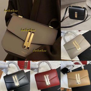 Torby wieczorowe torba Demellier British Vancouver Tofu Bag Designer Women Classic Leather Square 2024 Crossbody Crossbody Montreal Małe torebki Messenger torebki