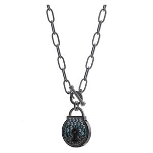 Swarovskis Necklace Designer Women Original Quality Necklaces Original Orchid Lock Necklace Mens And Womens Element Crystal