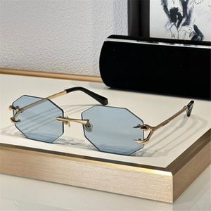 Moda óculos de sol para homens mulheres verão src 005 designer águia garra estilo ao ar livre anti-ultravioleta clássico retro placa cr39 quadrado óculos sem moldura caixa aleatória