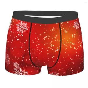 Underpants Happy Merry Christmas Santa Homme Panties Shorts Boxer Briefs Man Underwear Print