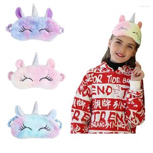 Party Supplies Cute Sleeping Eye Mask Girls Plush Headwear Cartoon Style Hairbands Shade Cover Kids Gifts