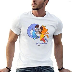 Herrpolos John och Vriska t-shirt hippie kläder söta toppar kläd