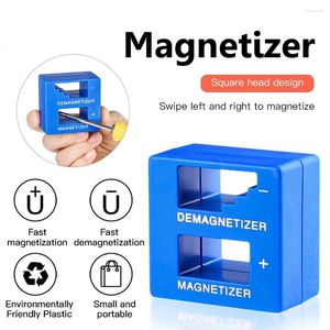 Högkvalitativ magnetizer Demagnetizer Tool Blue Skruvmaskin Magnetiska plockning
