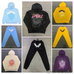 Spider Trapstar Track Suits Hoodie Designer Mens 555 SP5DER Sweatshirt Man Young Thug 555555 Tvådelar med kvinnors spindlar Tracksuit 1frs