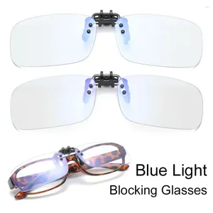 Sonnenbrille, UV-Schutz, Video-Gaming, blaues Licht, blockierend, Anti-Brille, Computer-Auge, mit Clip ohne Rahmen