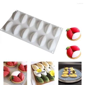 Baking Moulds Silicone Pans For Pastry Muffins Candy Bars Quenelle Shapes Molds Cake Mousse Chocolate Fondant Decorating Tools