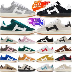 2024 Originals campus 00s 00 Shoe Wales Bonner Shoes Men Designer Flat Sneakers Vegan Adv Sporty Rich Black White Gum Trainers Mens Womens Trainers Outdoor Casual