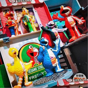 Giochi cinematografici Sesame Street Blind Box Bambola semi-anatomica Limited Tide Play Ornamenti fatti a mano Modello giocattolo Mighty Jaxx Drop Delivery T Dhyfo