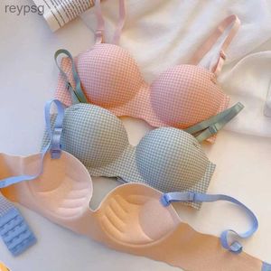 Bras Bras Ice bra one cup thick comfortable without steel ring Lingerie YQ240203