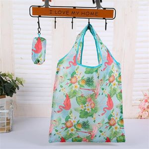 Storage Bags Foldable Supermarket Shopping Recyclable Grocery Tote Bag Pouch Eco-Friendly Heavy Duty Washable