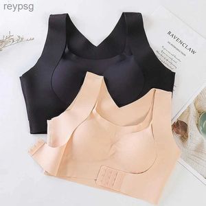 Bras Bras FanSweet Bra For Women Posture Corrector Seamless Push Up Shockproof Sports Fitness Vest Underwear Corset Back Bralette YQ240203