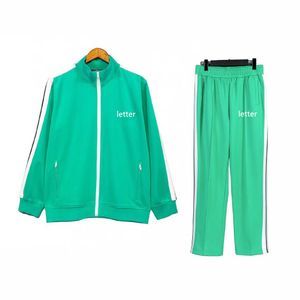 PA MENS TRACKSUITS Erkekler Joggers Erkek Trailsuit Pantolon Tasarımcı Trailtsits Kapşonlu Kaba Yeşil Siyah Spor giysisi Jogger Trailsuit Seti Çalıştıran Joggers Pants Sweatshirt