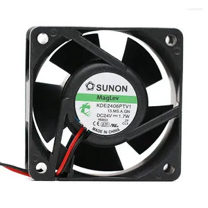 Computer Coolings For Sunon 6025 KDE2406PTV1 24V 1.7W Frequency Cooling Fan