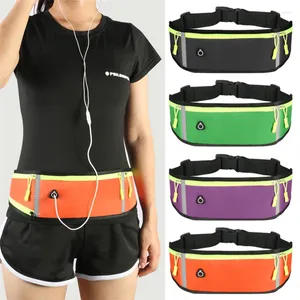 Bel Çantaları Fitness Pack Unisex Koşu Kemeri Torbası Su Geçirmez Fanny Cüzdan Kadın Toros Taşınabilir Telefon Tutucu Spor Salonu