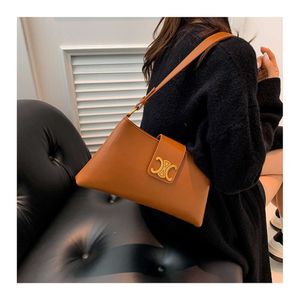 capaz Triunfal Arco Axilas de couro para mulheres outono/inverno Nova alta qualidade e versátil bolsa crossbody de ombro único 2024 78% de desconto na loja atacado