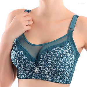 Bras Push Up Bh Big Size Lace Bralette Justerad Summer Style Sexig underkläder för kvinnor 95d Sutian underkläder 2024