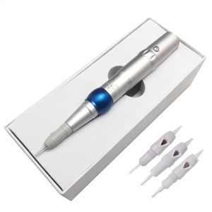 Pro Parafuso Rotary Maquiagem Permanente Sobrancelha Máquina de Tatuagem Caneta Cartucho Needles240129