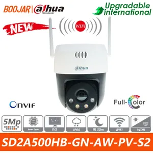 DAHUA Original SD2A500HB-GN-AW-PV-S2 5MP Fullfärg Network Pt Camera Wi-Fi Human Detection Two-Way Audio Sound and Light Alarm