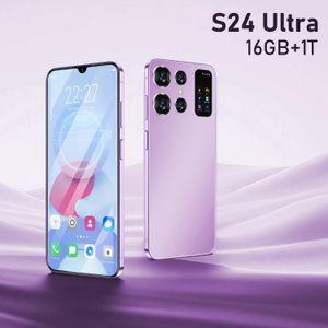 S24 Ultra 5G Smartphone 7.0 Inch Original Unlocked Mobile Phone 16GB+1TB 4G Dual SIM Card Mobile Phone Global Version Cell Phone