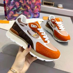 Designer sneakers tenis springer bort tränare plattform avslappnad lyxskor män ur kontoret sneaker brun svart utomhus löpskor sporttränare