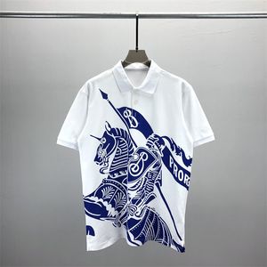 2 Herren-Polo-T-Shirts, modische Stickerei, kurze Ärmel, Oberteile, Umlegekragen, T-Shirt, lässige Polo-Shirts, M-3XL#171