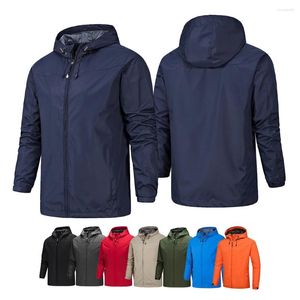 Men's Jackets Jacket Waterproof Military Windproof Hooded Casual Coat Autumn And Winter Outdoor Warm Sportswear K540