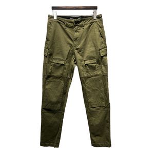 Cargo Pants Topstoney Mens Military Tactical Multi Zipper Pockets Long Pants Male Cotton Casual Overalls Loose Baggy Work Trouser Big Size PJ032