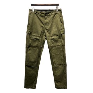 Lastbyxor topstoney herrar militär taktisk multi blixtlåsfickor långa byxor manlig bomull casual overaller lös baggy arbete byxa stor storlek pj032