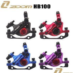 Bike Brakes Zoom Hb100 Mtb Line Pling Hydraic Disc Brake Calipers Front Rear 230619 Drop Delivery Otpwp