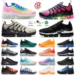 TNS MENS KVINNOR TN PLUS RUNNINGSKOTER UNIVERSITY GULL RED GRADIENT SVART VIT ATLANTA DGHATES OG TRÄNARE Sneakers Outdoor Tennis 36-47