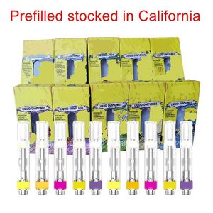 Prefilled J eeter Carts 1.0ml Ceramic Cartridges Atomizers 10 Strains Stock in US