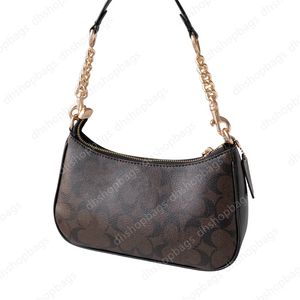 Hot Womens tabby designer väska messenger väskor på handväska riktig läder baguette axelväska spegel kvalitet kvadrat crossbody mode 5A
