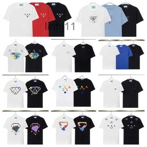 Herr t-shirts herr tees polos lyxig designer skjorta sommar alfabet tryck mode palm topp andas andas strand slitage kort ärmbesättning nacke02kvzvkvzv