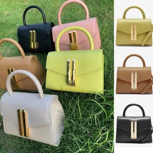 Demellier tofu crossbody väska london mode kvinnor klassisk handväska taupe slät montreal väska 10a designer väska