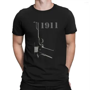 Men's T Shirts Model 1911 Battlefield Video Game Shirt Grunge O-Neck Tshirt Harajuku kläder