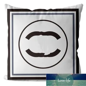 Moderno e minimalista preto e branco estilo clássico capa de almofada para casa sofá capas de almofada quatily