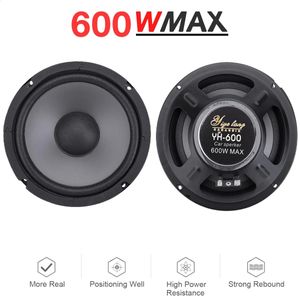 456 Inch Car Sers 600W 2Way Vehicle Door Auto Audio Music Stereo Subwoofer Full Range Frequency Automotive 240126