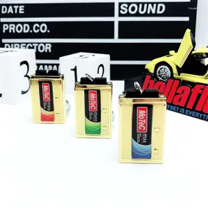 Keychains Motec KeyChain Car Keyring Tändspole Key Ring Metal Chain Pendant M84 M800 M600 Auto Holder Accessories B018