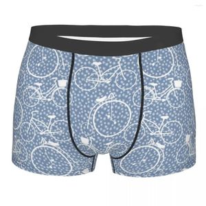 Unterhosen Sexy Boxer Hübsche Vintage Bikes Shorts Höschen Herrenunterwäsche Fahrrad Weich für Männer S-XXL