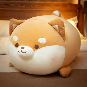 1pc Schöne Anime Simulation Hund Fett Shiba inu Hund Plüsch Kissen Freunde Bequeme Form Kissen Schlafen Sofa Kissen 240118