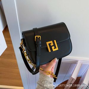 High Quality Small Square for Women's Autumn and Winter, New High-end Chain Single Shoulder Crossbody Bag, PU Soft Leather Underarm Bag 2024 78% Off Store wholesale