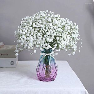 Decorative Flowers Gypsophila Dried Flower Bouquets Baby's Breath Natural Ornaments Living Room Furnishings Valentine's Day Home Decor