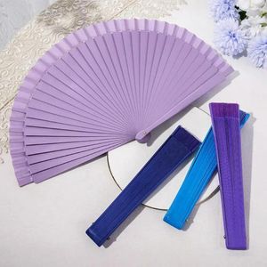 Decorative Figurines Folding Fan Classical Art Craft Fine Texture Stage Performance Decoration Chinese Style Dance Retro Hand For Party