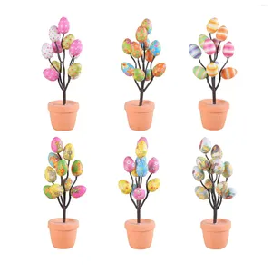 Party Decoration Easter Egg Tree Vase Festival Twig Branches Deco Potted Plants For Wedding Table Centerpiece Home