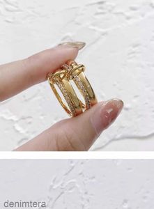 Кольца Halley Gemini Spinelli Kilcollin, брендовые дизайнерские новые роскошные ювелирные украшения, кольцо с звеньями Hydra из золота и стерлингового серебра Q37K