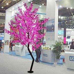 Świąteczne LED LED Blossom Tree Lighting 1 5m 1 8m Nowy rok Wedding Dekoracyjne gałęzie drzew lampa LLFA218V